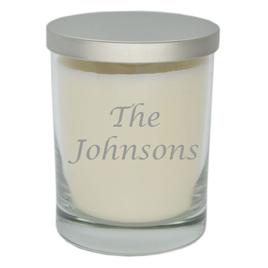 Luxury Soy Candle with Name